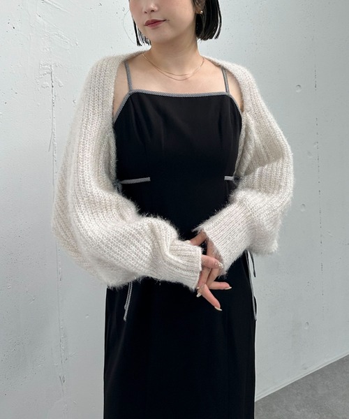 archives（アルシーヴ）の「’パイピングマーメイドキャミワンピース’（ワンピース・レディース・ブラック/モカ/ブラウン・MEDIUM）」の14枚目の写真