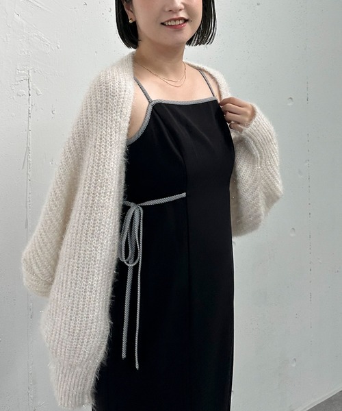 archives（アルシーヴ）の「’パイピングマーメイドキャミワンピース’（ワンピース・レディース・ブラック/モカ/ブラウン・MEDIUM）」の17枚目の写真