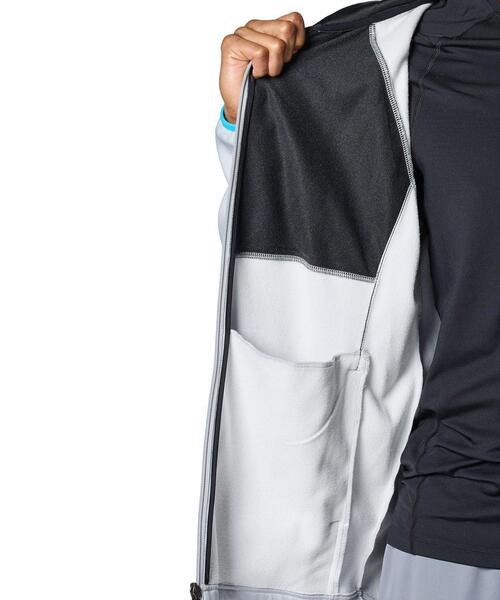 UNDER ARMOUR(アンダーアーマー)の「UAアーマーフリース マックス フルジップ フーディー(トレーニング/メンズ)(スウェット・メンズ・グレー・S/M/L/3XL/XL/2XL)」の5枚目の写真