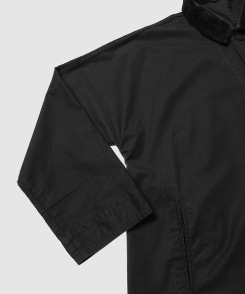 PORTER CLASSIC（ポータークラシック）の「ERNEST GABARDINE SWING COAT（その他アウター・メンズ・ブラウン/ダークネイビー/チャコールグレー/ブラック・3）」の10枚目の写真