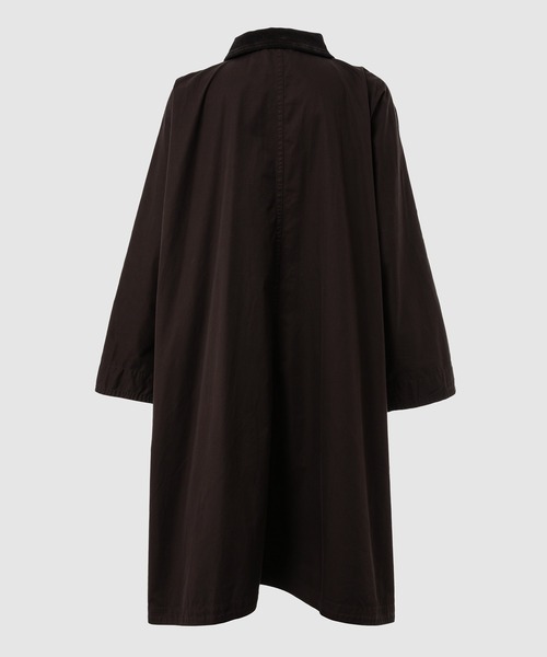PORTER CLASSIC（ポータークラシック）の「ERNEST GABARDINE SWING COAT（その他アウター・メンズ・ブラウン/ダークネイビー/チャコールグレー/ブラック・3）」の6枚目の写真