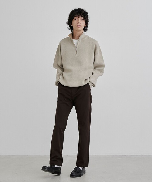 coen(コーエン)の「極楽ウォームスリムテーパードパンツ(その他パンツ・メンズ・ダークブラウン/ダークグレー/ブラック・L/M/S/XL)」の14枚目の写真