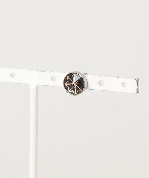 ANCHOR(アンカー)の「カットグラス ピアス 幾何学 10mm(ピアス(片耳用)・メンズ・シルバー・FREE)」の1枚目の写真