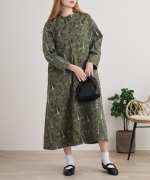 EMAGO 森刺繍ワンピース