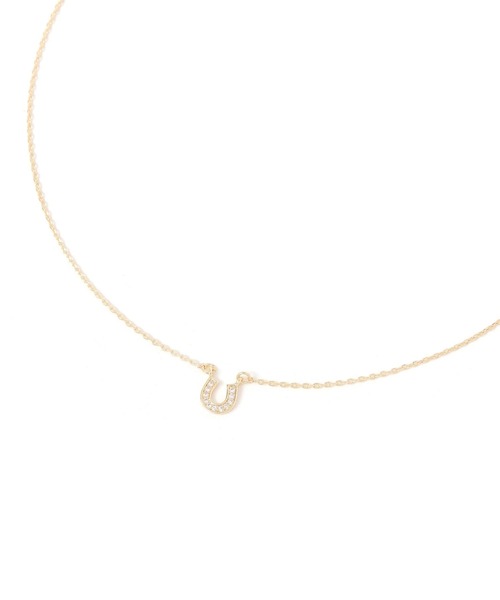 LAKOLE（ラコレ）の「ビジューホースシューネックレス / 246084（ネックレス・レディース・その他2/その他1・FREE）」の5枚目の写真