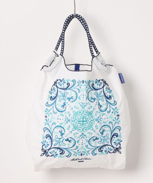 ◆WEB限定 展開◆【Ball&Chain】DAMASUK-HOUSE（エコバッグ/サブバッグ）｜Scrap Book（スクラップブック） 5,500円