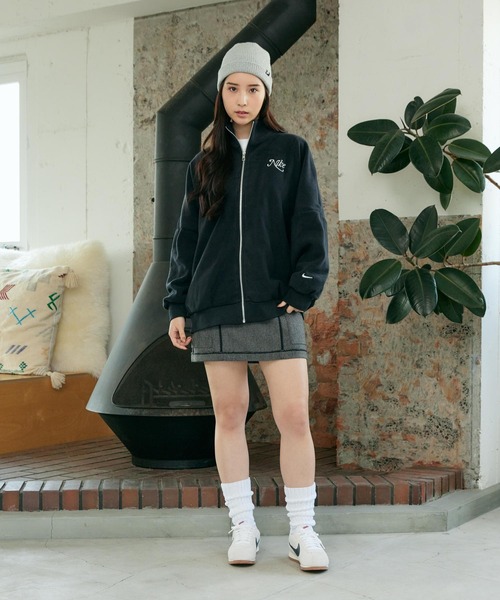 NIKE(ナイキ)の「ナイキ テラ フューチュラ 365 ショートカフ ビーニー / Nike Terra Futura365 Short-Cuff Beanie HF0176-063 Dark Grey Heather(ニットキャップ/ビーニー・メンズ・グレー系その他・ONE SIZE)」の3枚目の写真