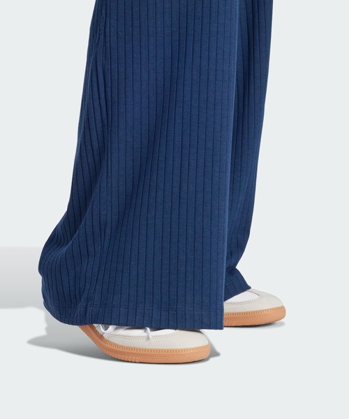 快適＆スタイリッシュ★adidas★Essentials ワイド リブ パンツ adidas パンツ エッセンシャルズ ワイドリブパンツ / アディダス
