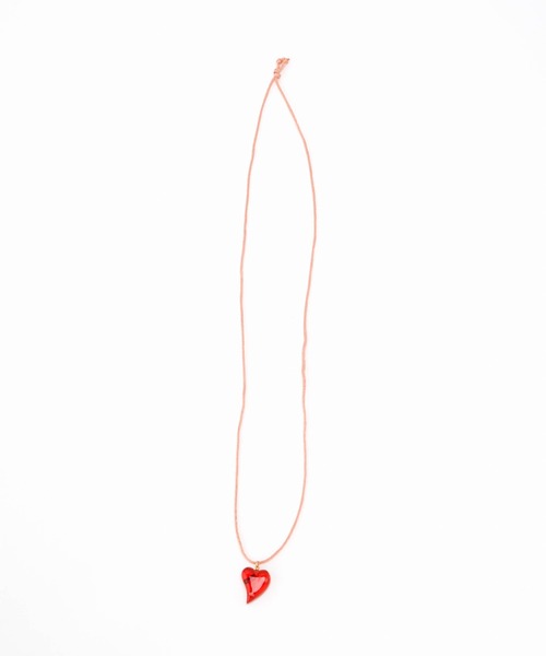 Casselini（キャセリーニ）の「Casselini(キャセリーニ)ジュレハートチョーカー（チョーカー・レディース・ホワイト/レッド/クリア・FREE）」の5枚目の写真