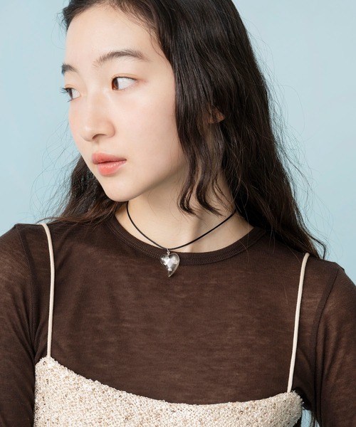 Casselini（キャセリーニ）の「Casselini(キャセリーニ)ジュレハートチョーカー（チョーカー・レディース・ホワイト/レッド/クリア・FREE）」の12枚目の写真