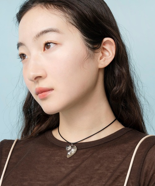 Casselini（キャセリーニ）の「Casselini(キャセリーニ)ジュレハートチョーカー（チョーカー・レディース・ホワイト/レッド/クリア・FREE）」の11枚目の写真