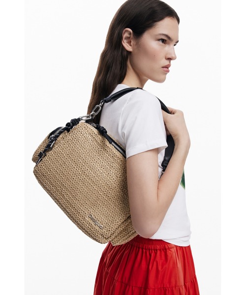 デシグアル Desigual ハンドバッグ ボストンバッグ レディース デシグアル Desigual ｼｮﾙﾀﾞｰﾂｷﾎﾞｽﾄﾝﾊﾞｯｸﾞ -アウトレット通販