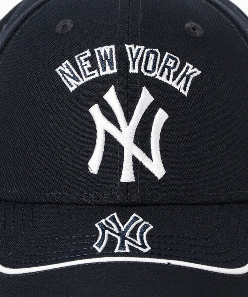 NEW ERA（ニューエラ）の「【別注】NEW ERA / 9FORTY Racing Cap（キャップ・メンズ・ブラック/ネイビー・ONE SIZE）」の3枚目の写真