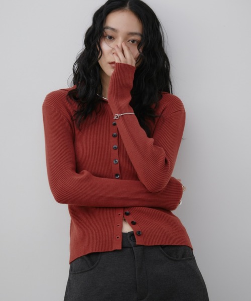 2WAYハイネックリブニット（ニット/セーター）｜Aunt Marie's（アント