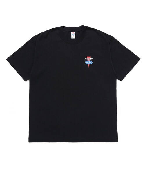 CHALLEGER HOSOI LOGO L/S TEE Black サイズＬ CHALLEGER / × HOSOI LOGO L/S TEE
