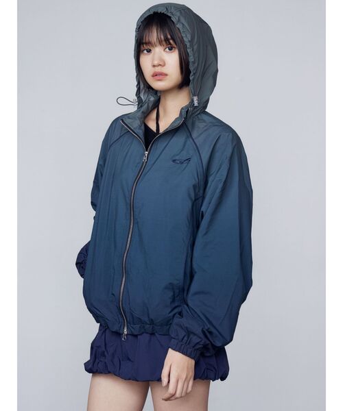 セール】ナイロンジップアップブルゾン（ブルゾン）｜EMODA（エモダ