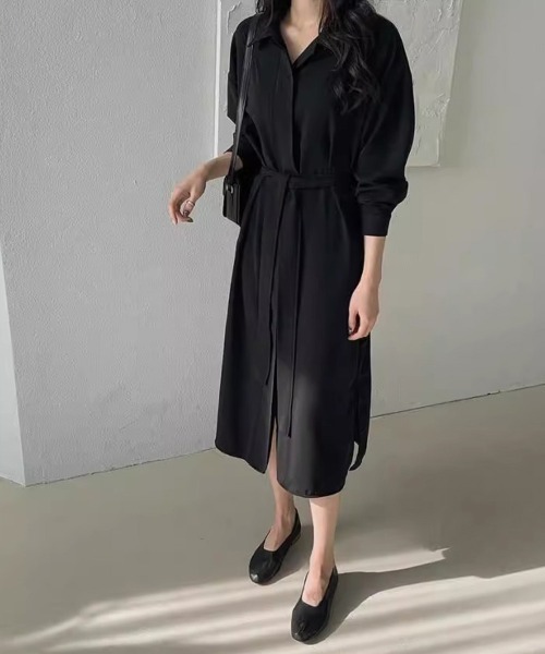 【セール】シャツワンピース（シャツワンピース）｜Doux Belle（ドゥーベル）