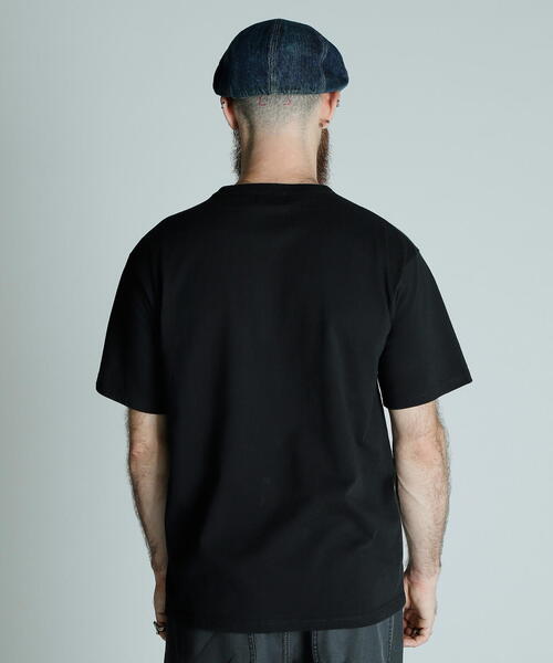 Schott(ショット)の「Schott/ショット/T-SHIRT SCRIPT LOGO/スクリプトロゴ Tシャツ(Tシャツ/カットソー・メンズ・ブラック/ホワイト/ネイビー・2XL/XL/L/M)」の21枚目の写真