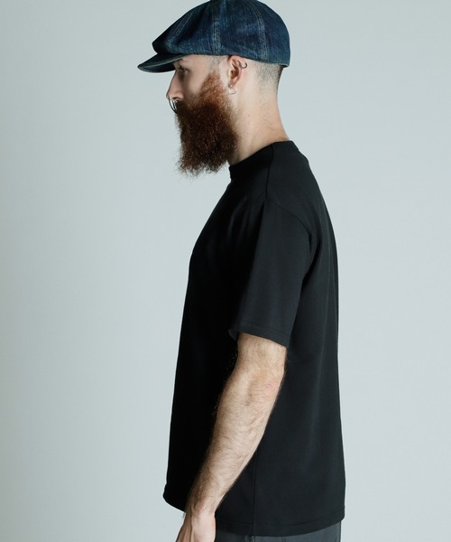 Schott(ショット)の「Schott/ショット/T-SHIRT SCRIPT LOGO/スクリプトロゴ Tシャツ(Tシャツ/カットソー・メンズ・ブラック/ホワイト/ネイビー・2XL/XL/L/M)」の4枚目の写真