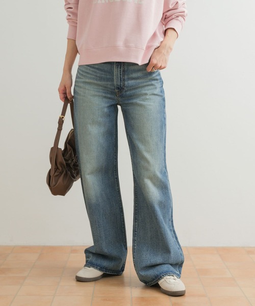 Levi's(リーバイス)の「Levis Exclusive RIBCAGE WIDE(デニムパンツ・レディース・ライトブルー・26/27/28)」の3枚目の写真