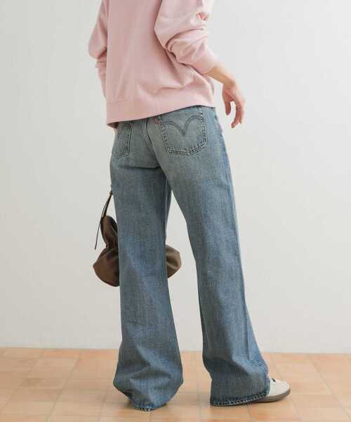 Levi's(リーバイス)の「Levis Exclusive RIBCAGE WIDE(デニムパンツ・レディース・ライトブルー・26/27/28)」の8枚目の写真