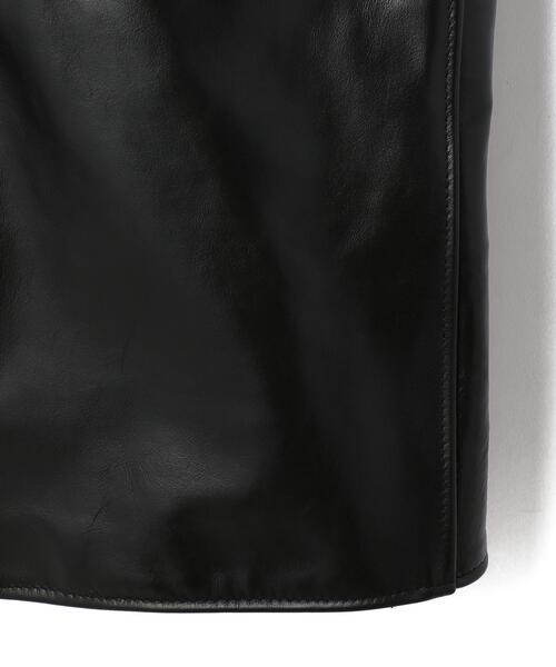 schott(ショット)の「Schott/ショット/HORSE LEATHER CAFE RACER 641XX/ホースレザー カフェレーサー シングルライダース(ライダースジャケット・メンズ・ブラック・40/36/34/38/42/44)」の9枚目の写真