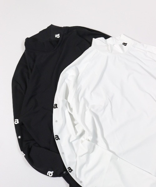 archivio(アルチビオ)の「<LADIES>冷却素材ハイネックインナー(Tシャツ/カットソー・レディース・ブラック/ホワイト・L/M/S)」の8枚目の写真