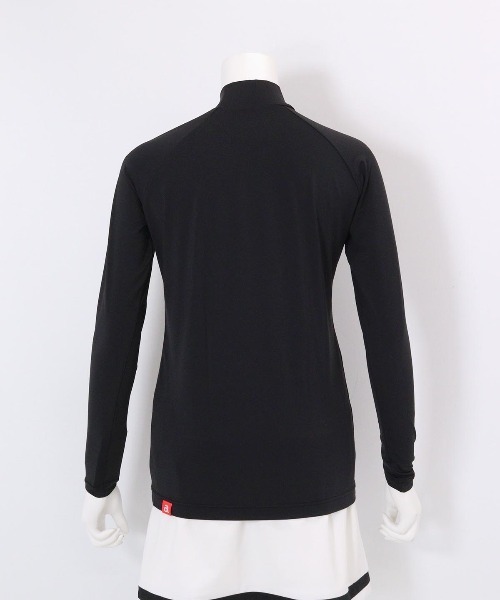 archivio(アルチビオ)の「<LADIES>冷却素材ハイネックインナー(Tシャツ/カットソー・レディース・ブラック/ホワイト・L/M/S)」の3枚目の写真