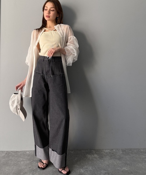 【大人気アイテム♡早い者勝ち♪】CHANEL ワイドデニム 210.jpg