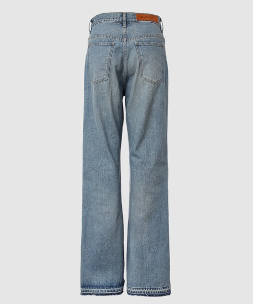 MASU（エムエーエスユー）の「"MASU BOYS" EMBLEM BELL-BOTTOM JEANS（デニムパンツ・メンズ・インディゴブルー/ブラック・46/44）」の5枚目の写真