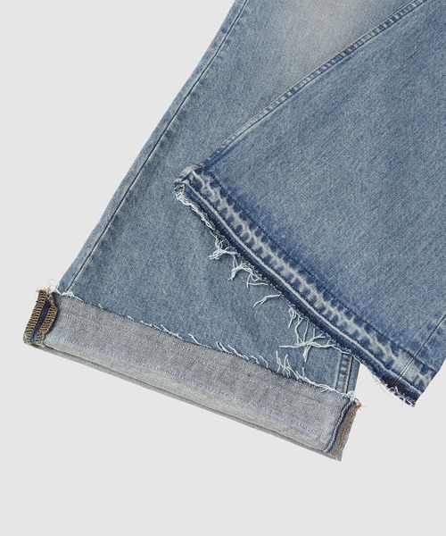 MASU（エムエーエスユー）の「"MASU BOYS" EMBLEM BELL-BOTTOM JEANS（デニムパンツ・メンズ・インディゴブルー/ブラック・46/44）」の10枚目の写真