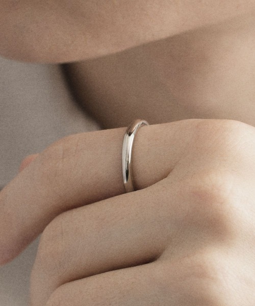 4℃ HOMME+(ヨンドシーオムプラス)の「シルバー リング/3.0mm(リング・メンズ・シルバー・#20/#10/#12/#14/#16/#18)」の4枚目の写真