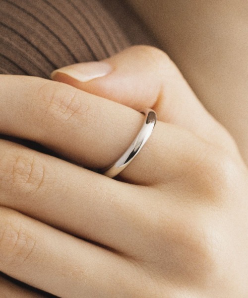 4℃ HOMME+(ヨンドシーオムプラス)の「シルバー リング/3.0mm(リング・メンズ・シルバー・#20/#10/#12/#14/#16/#18)」の6枚目の写真