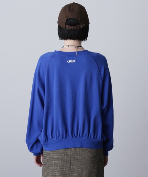 ROSE BUD(ローズバッド)の「(CREOLME)LOGO SWEAT SHIRT(スウェット・レディース・ブラック/パープル/ブルー・ONE SIZE)」の15枚目の写真