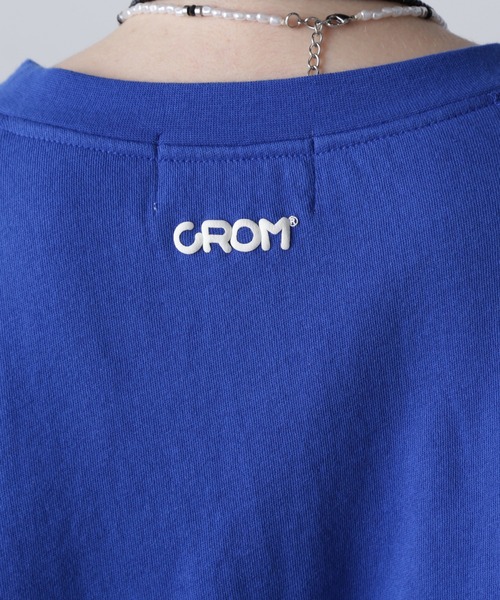 ROSE BUD(ローズバッド)の「(CREOLME)LOGO SWEAT SHIRT(スウェット・レディース・ブラック/パープル/ブルー・ONE SIZE)」の19枚目の写真