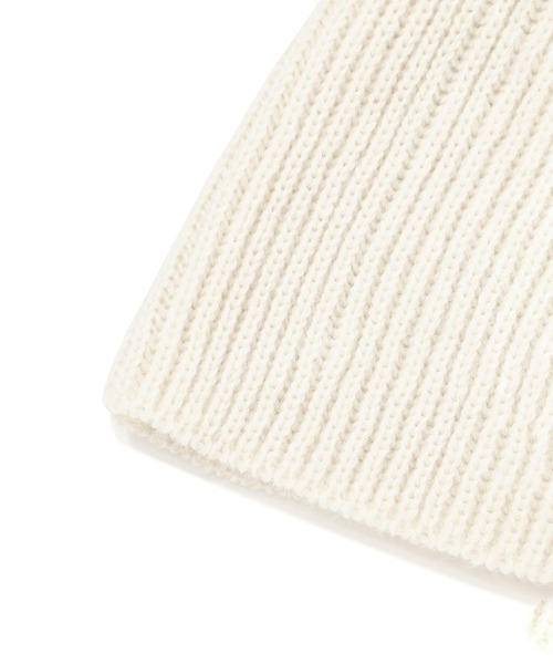 Stuart Austin（ステュアートオースティン）の「<ROSE BUD別注>ニットキャップ（ニットキャップ/ビーニー・レディース・ホワイト/ブルー・ONE SIZE）」の6枚目の写真