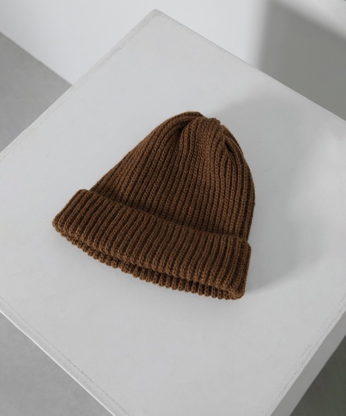 Stuart Austin（ステュアートオースティン）の「<ROSE BUD別注>ニットキャップ（ニットキャップ/ビーニー・レディース・ホワイト/ブルー・ONE SIZE）」の7枚目の写真