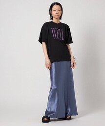 CITEN（シテン）の「＜CITEN＞エッセンシャルサテンスカート（スカート）」