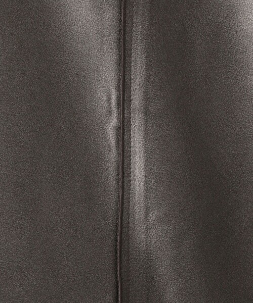 CITEN（シテン）の「＜CITEN＞エッセンシャルサテンスカート（スカート・レディース・ブラック/ベージュ/モカ/コバルトブルー/イエロー・FREE）」の6枚目の写真