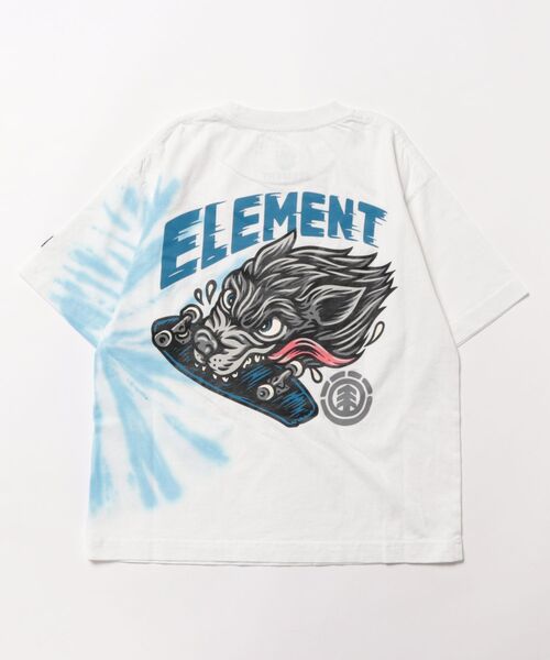 ELEMENT（エレメント）の「ELEMENT/エレメント TIMBER WOLF SS YOUTH キッズ Tシャツ BF025-244（Tシャツ/カットソー・キッズ・グリーン/ブルー/ブラック・160cm/140cm/150cm/130cm）」の6枚目の写真