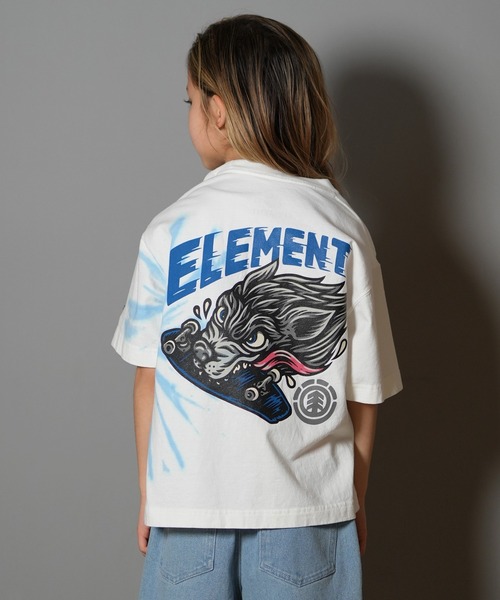 ELEMENT（エレメント）の「ELEMENT/エレメント TIMBER WOLF SS YOUTH キッズ Tシャツ BF025-244（Tシャツ/カットソー・キッズ・グリーン/ブルー/ブラック・160cm/140cm/150cm/130cm）」の15枚目の写真