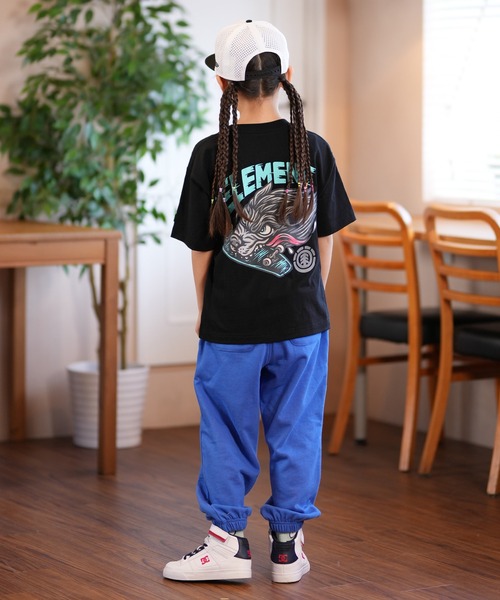 ELEMENT（エレメント）の「ELEMENT/エレメント TIMBER WOLF SS YOUTH キッズ Tシャツ BF025-244（Tシャツ/カットソー・キッズ・グリーン/ブルー/ブラック・160cm/140cm/150cm/130cm）」の10枚目の写真