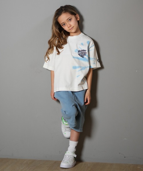 ELEMENT（エレメント）の「ELEMENT/エレメント TIMBER WOLF SS YOUTH キッズ Tシャツ BF025-244（Tシャツ/カットソー・キッズ・グリーン/ブルー/ブラック・160cm/140cm/150cm/130cm）」の16枚目の写真