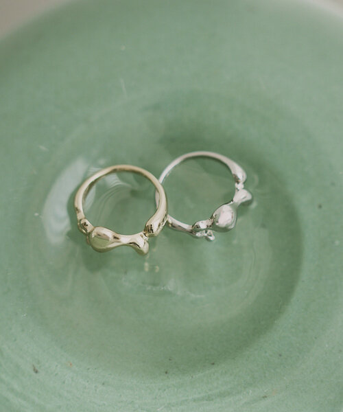 Kastane（カスタネ）の「【fiw.】クルックリング（リング・レディース・ゴールド/シルバー・FREE）」の2枚目の写真