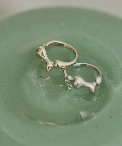 Kastane（カスタネ）の「【fiw.】クルックリング（リング・レディース・ゴールド/シルバー・FREE）」の6枚目の写真