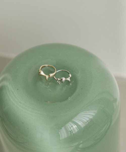Kastane（カスタネ）の「【fiw.】クルックリング（リング・レディース・ゴールド/シルバー・FREE）」の7枚目の写真