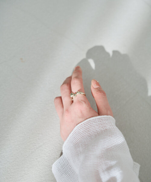 Kastane（カスタネ）の「【fiw.】クルックリング（リング・レディース・ゴールド/シルバー・FREE）」の4枚目の写真