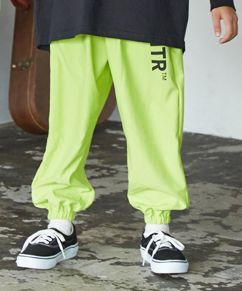GENERATOR（ジェネレーター）の「GENERATOR/ジェネレーター ナイロン裾ゴムパンツ（その他パンツ・キッズ・パープル/グリーン/ライム/ブルー/ブラック/サックスブルー・XL/L/M）」の2枚目の写真