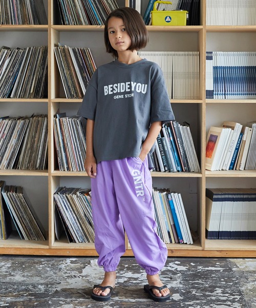 GENERATOR（ジェネレーター）の「GENERATOR/ジェネレーター ナイロン裾ゴムパンツ（その他パンツ・キッズ・パープル/グリーン/ライム/ブルー/ブラック/サックスブルー・XL/L/M）」の14枚目の写真