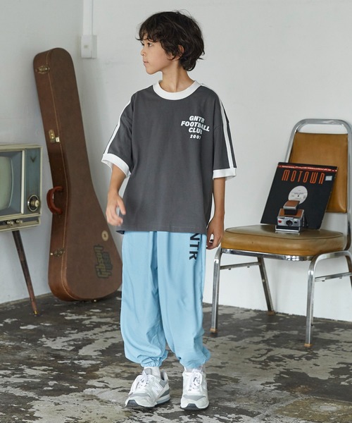 GENERATOR（ジェネレーター）の「GENERATOR/ジェネレーター ナイロン裾ゴムパンツ（その他パンツ・キッズ・パープル/グリーン/ライム/ブルー/ブラック/サックスブルー・XL/L/M）」の10枚目の写真